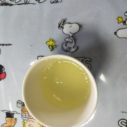 ジオちゃん(*´∇`)ﾉレモン入り緑茶（/◎＼）ｺﾞｸｺﾞｸさっぱりしてて美味しかったですヾ(o・ω・)ノ